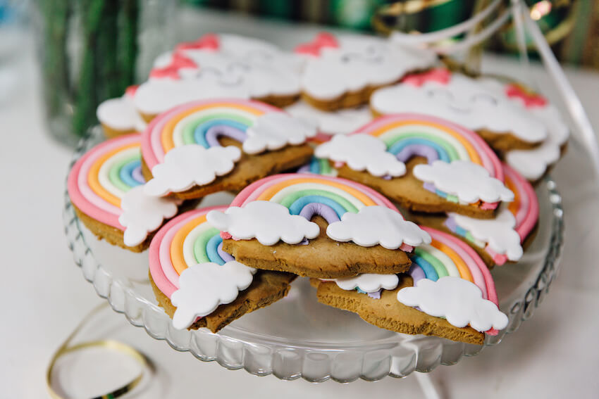 Rainbow cookies