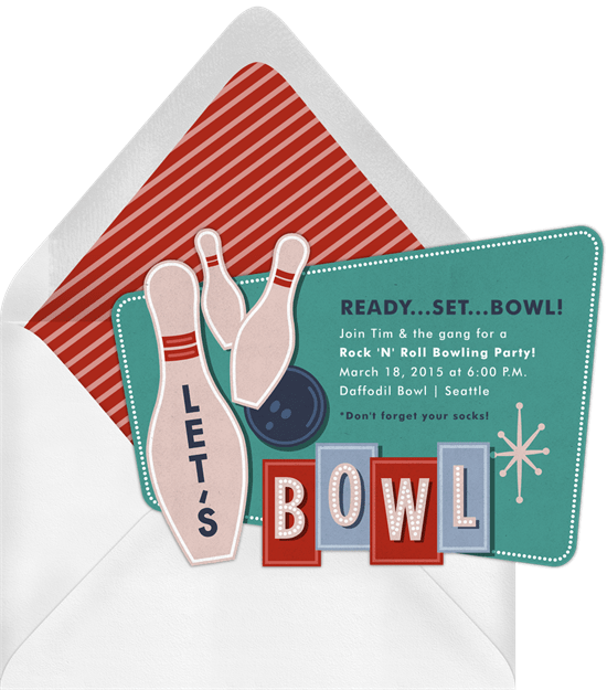 Strike Invitation by Greenvelope