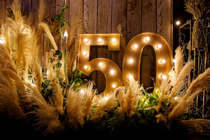 50 and Fabulous: Party Themes, Decor, and Invitation Inspiration