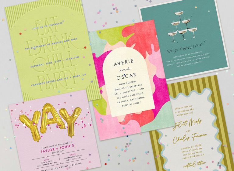 Elopement Party Invitations: Ideas, Etiquette, and Key Details