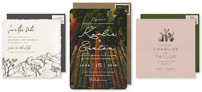 Wedding invitation cards