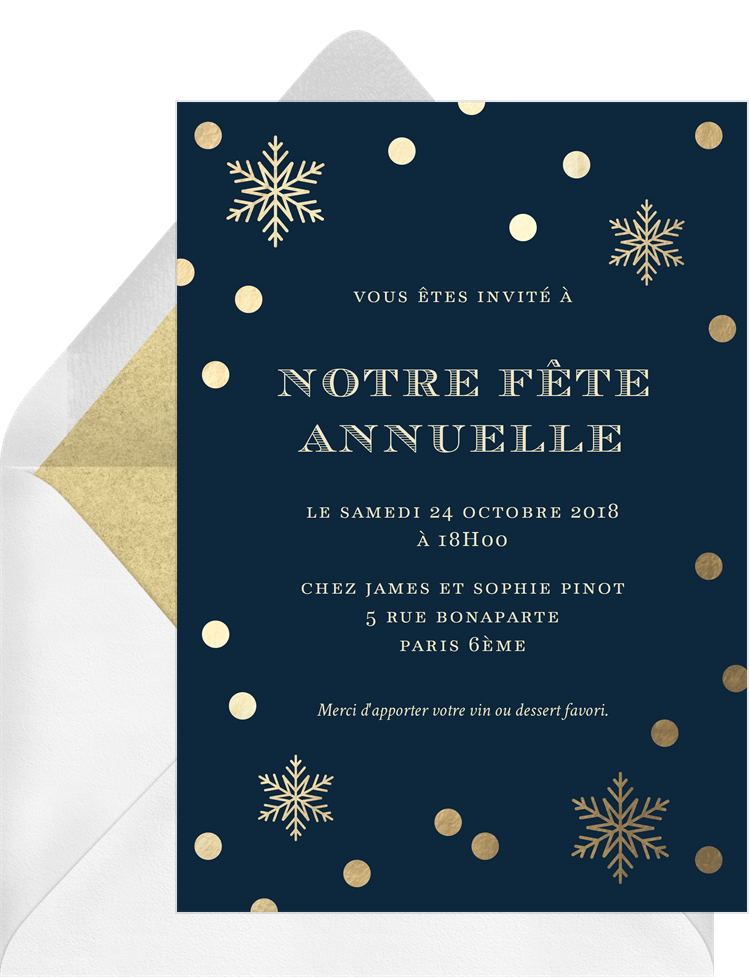 La Fête de la Forêt - Carte Recto-Verso : Invitation