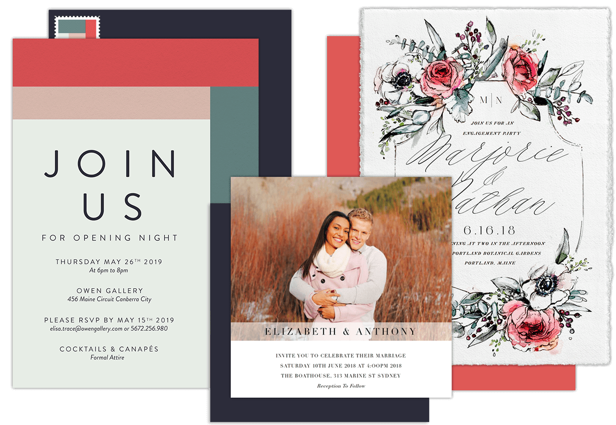 Download Print Make Your Own Wedding Invitations